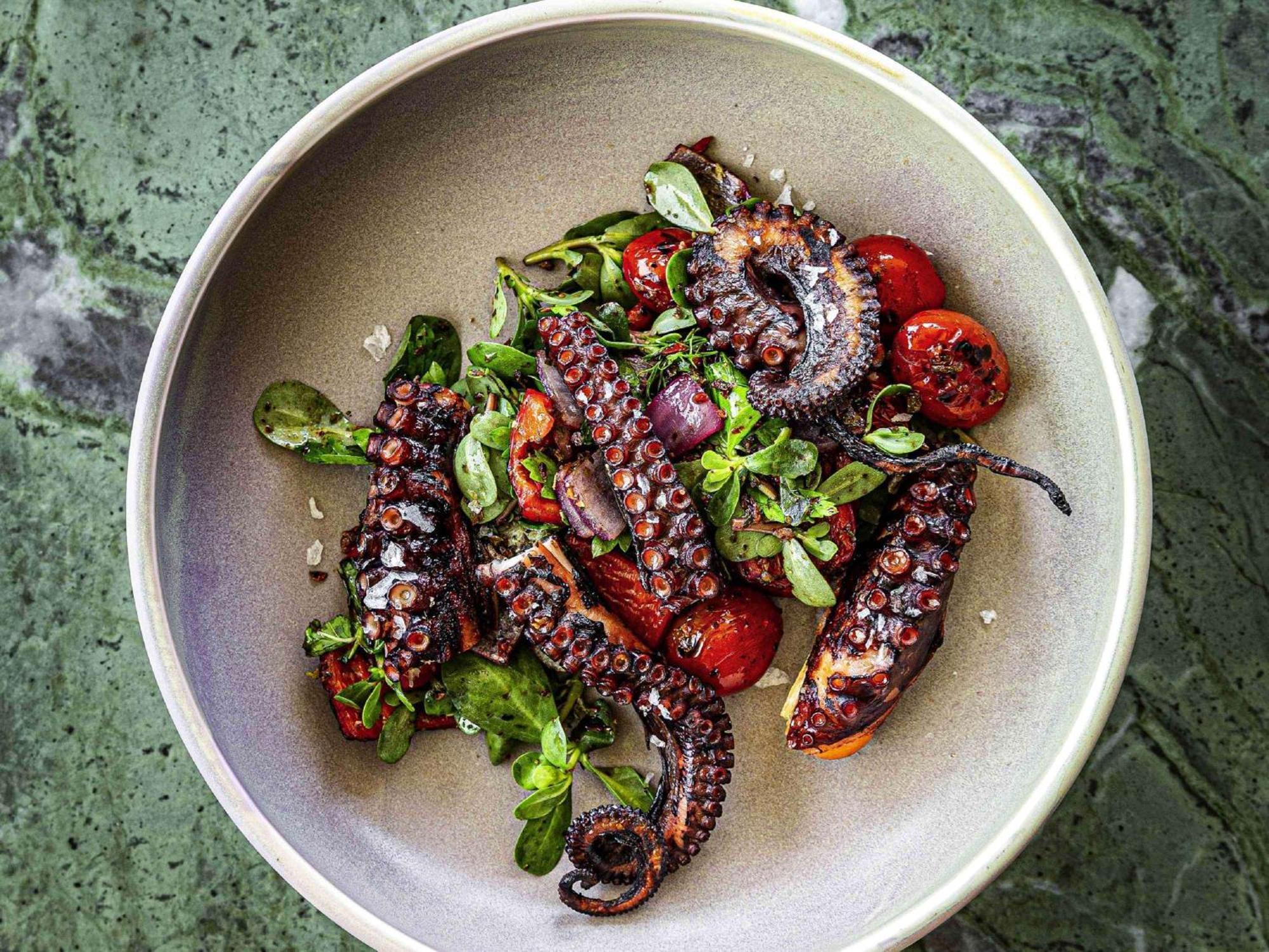 Novotel Istanbul Bosphorus Hotel Екстер'єр фото Octopus salad